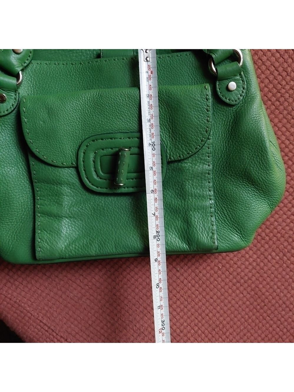 Elie Tahari Green Satchel Bag - Picture 14 of 16
